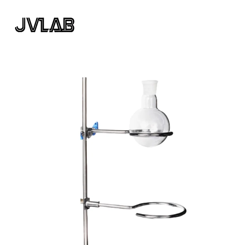 Laboratory Iron Ring Small Size Heating Ring Iron 304 Stainless Steel Rack black