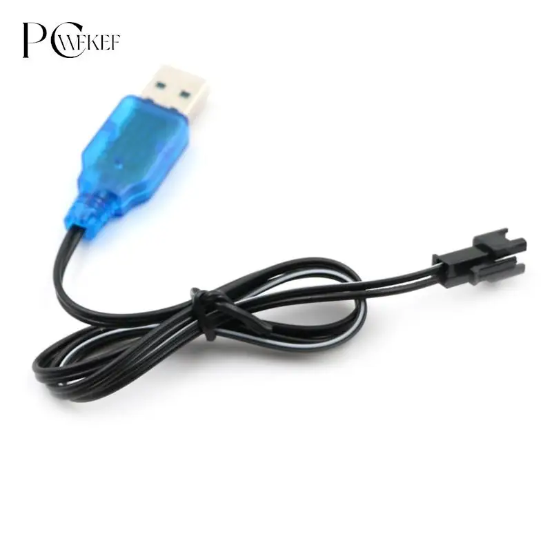 Cavo Adattatore Per Caricabatterie Usb Nero 1Pc.7V Per Elicottero Sky Viper Drone Universale 3