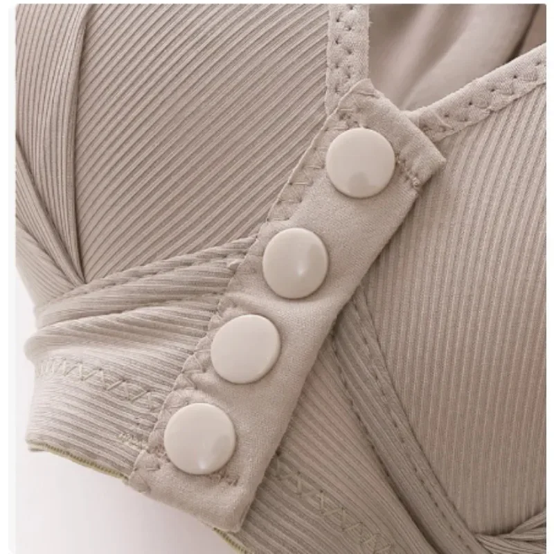 Push Up Bra - Large Size Front Buckle Wire Free Adjustable Strap Bra | Breathable Comfortable Women's Underwear