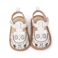 Baby Shoes Summer Baby Boy Girl Shoes Toddler Flats Sandals Soft Rubber Sole Anti-Slip Hollowed Crib First Walker Shoes 5