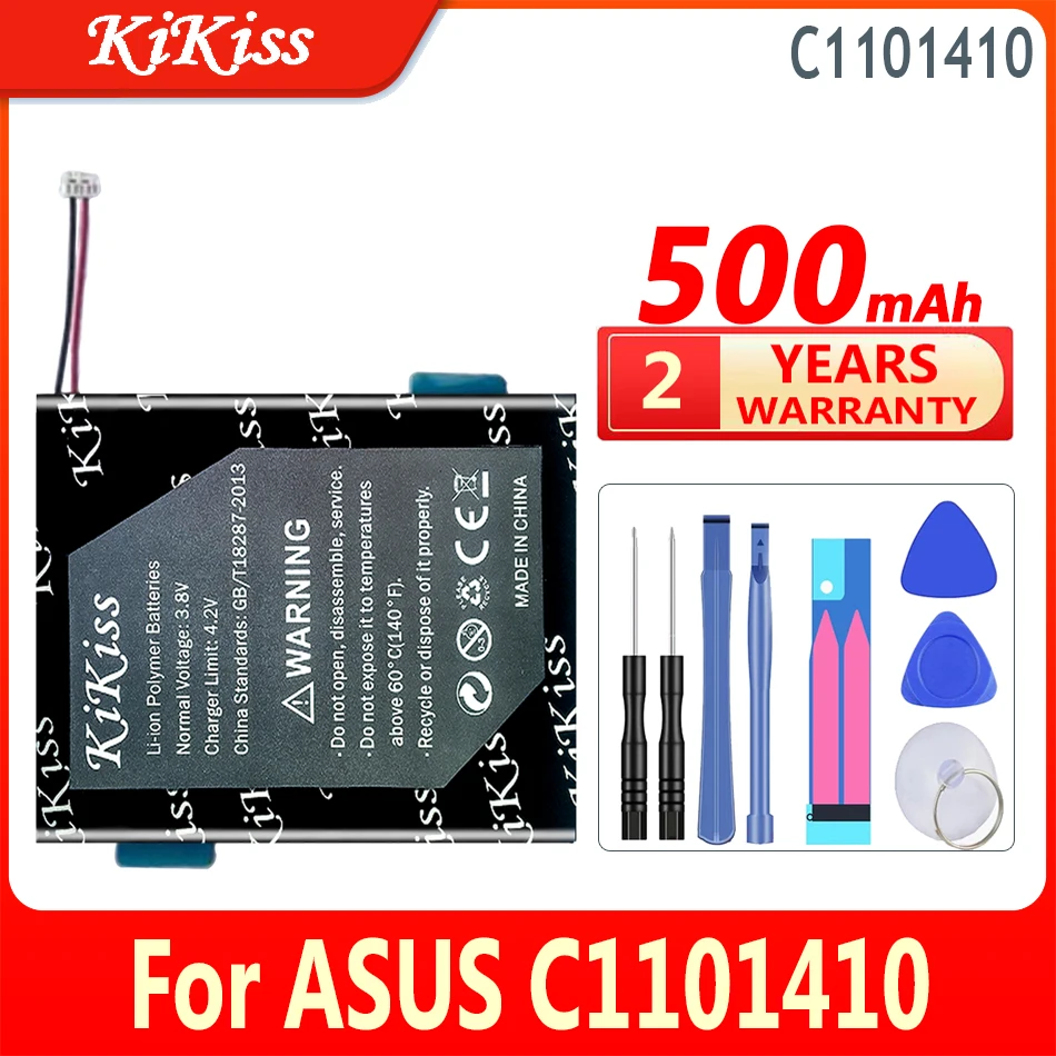 

Мощный аккумулятор KiKiss 500 мАч для умных часов ASUS C1101410