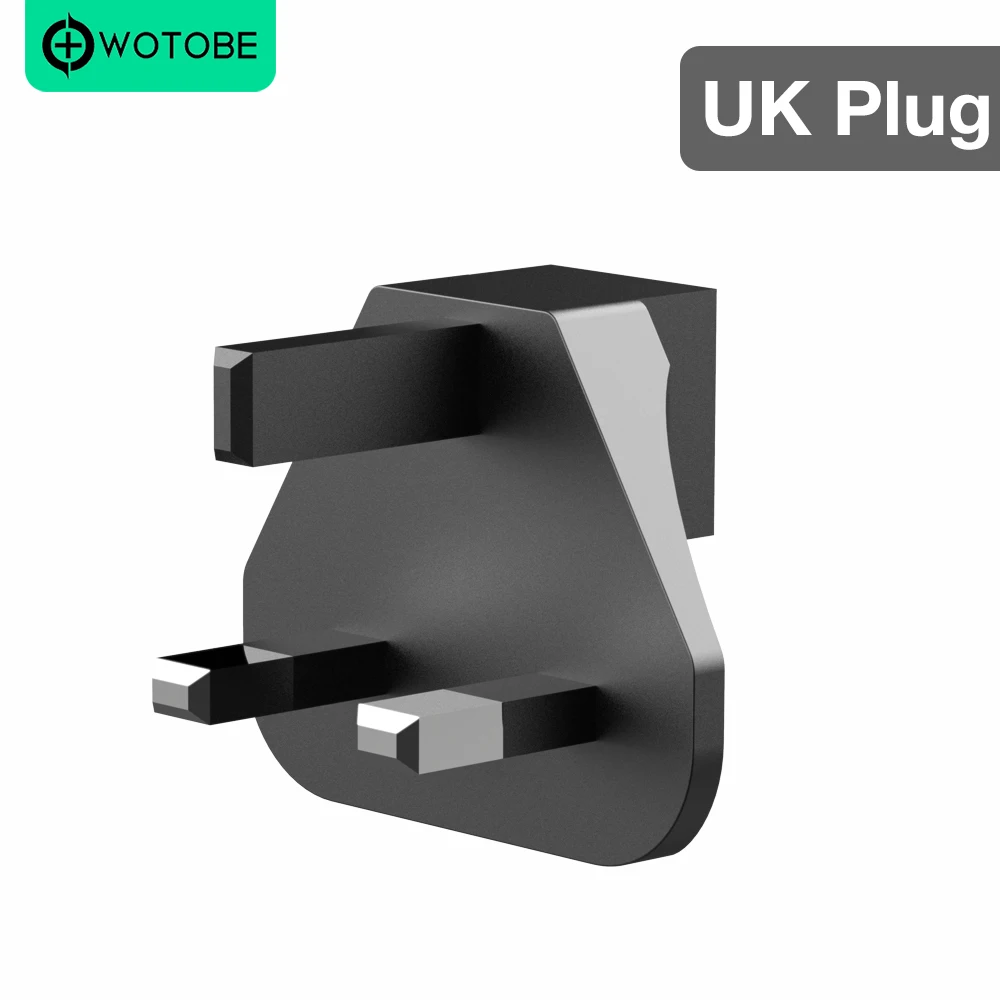 Universal Multi-Region Plug Adapter with Interchangeable Pins