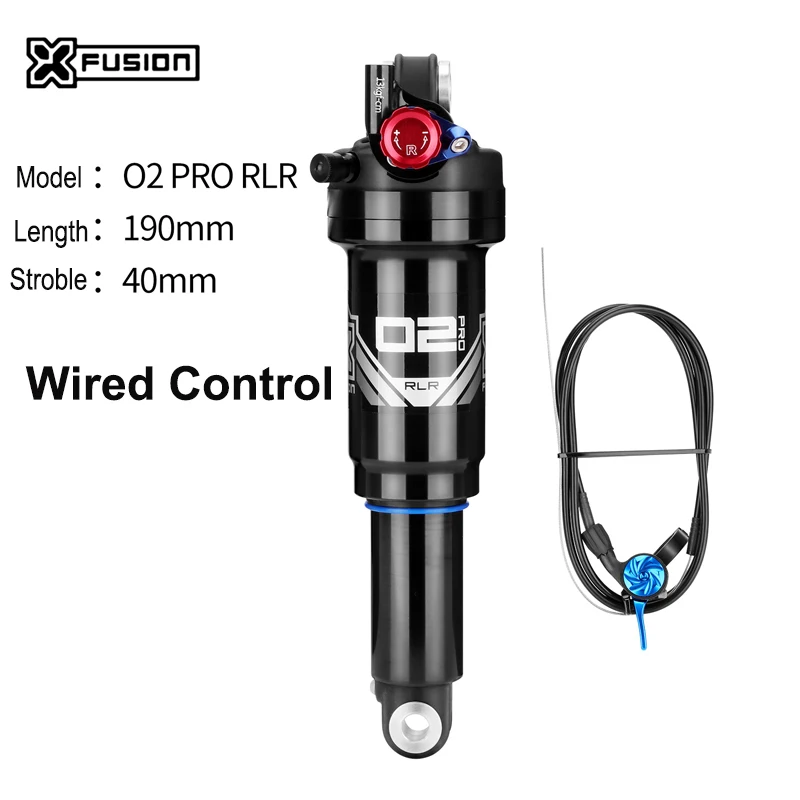 XFUSIONO2PROMTBRearAirShock190mmBikeDownhillBicycleRearShock