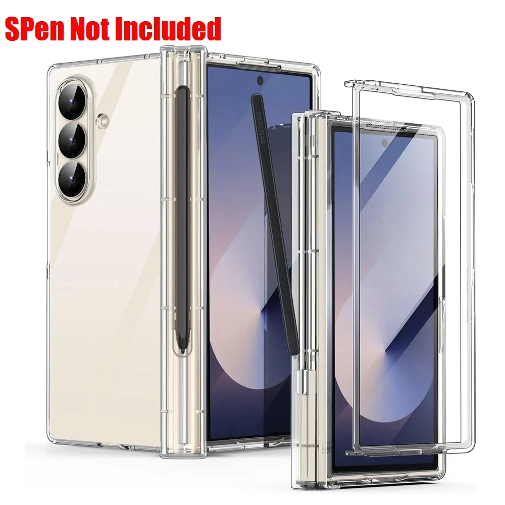 Enhanced Protective Case with S Pen Holder and Screen Protector