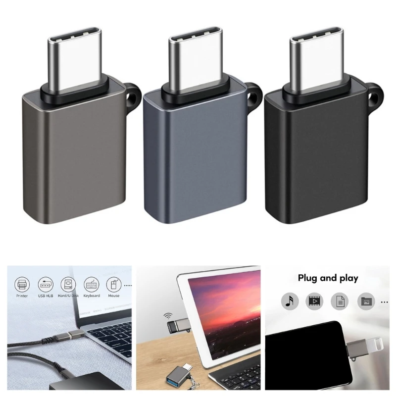 

Male to USB 3.2 Female USB 3.2 Type C OTG Converter for PC Laptop P9JB