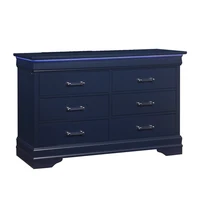 CHARLSTON BLUE DRESSER WITH LED 2