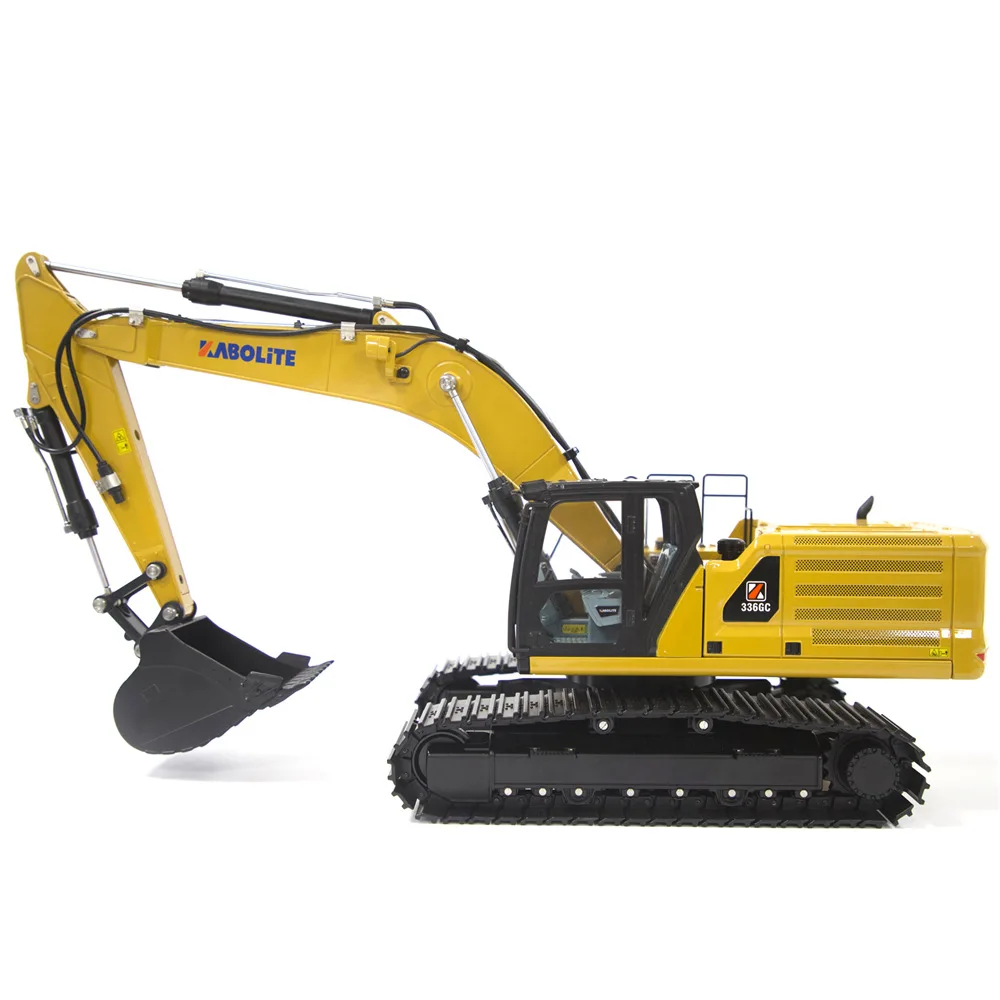 K961 Caboli 3-in-1 Hydraulic Remote Control Excavator Electric Model Multi-functional Excavator 1:18 Luxury Collection Adult Toy