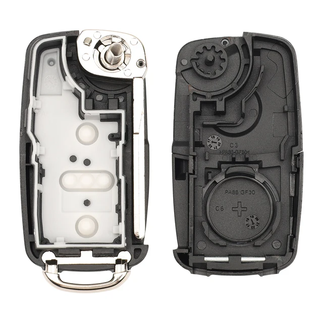 Dahai 5K 0837202 AD / 202Q รีโมทกุญแจรถสําหรับ VW Beetle Eos Golf 6 Jetta Tiguan ที่นั่ง Skoda Fabia 434 Mhz ID48 ชิป 3