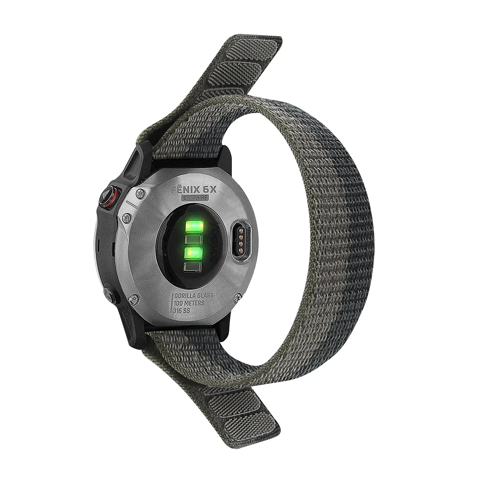 Ultralight Nylon Hook Loop Strap - 22mm/26mm Watch Band