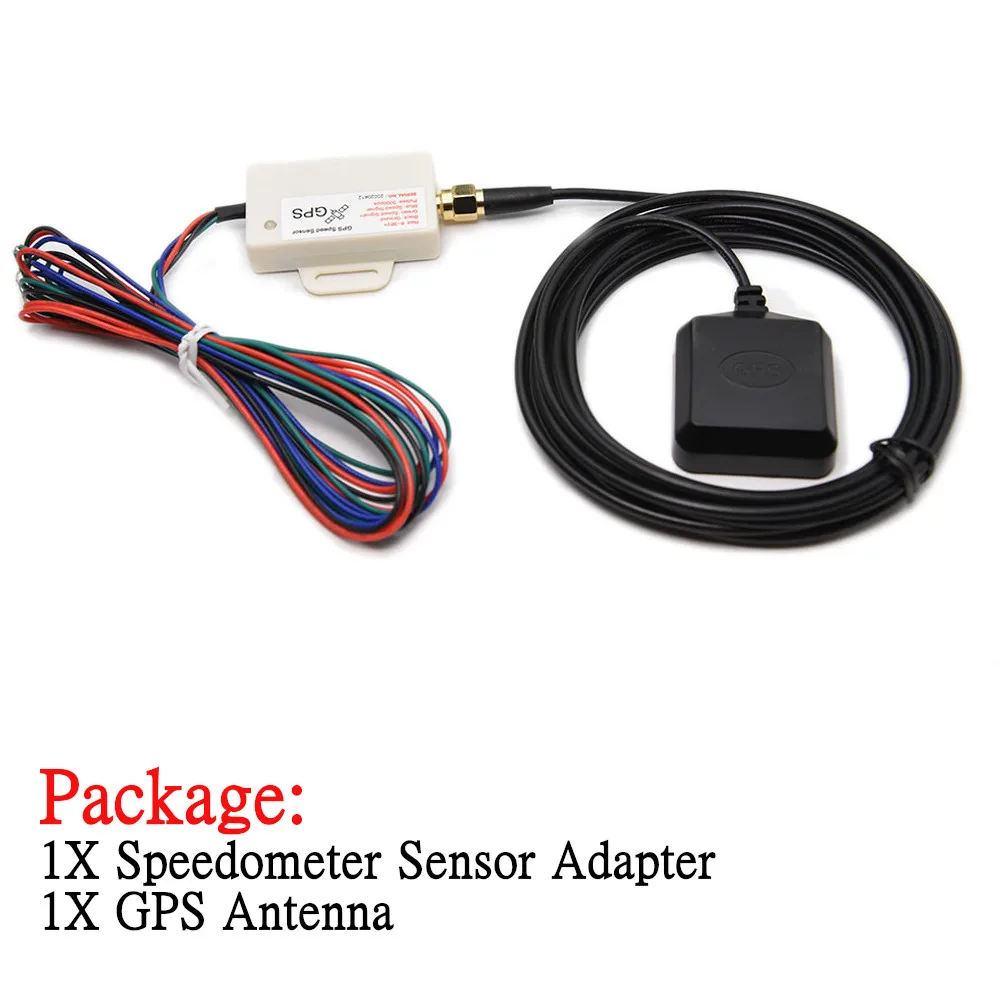 Universal Speed Sensor Adapter GPS Antenna GPS Speed Sender Odometer Compensatio