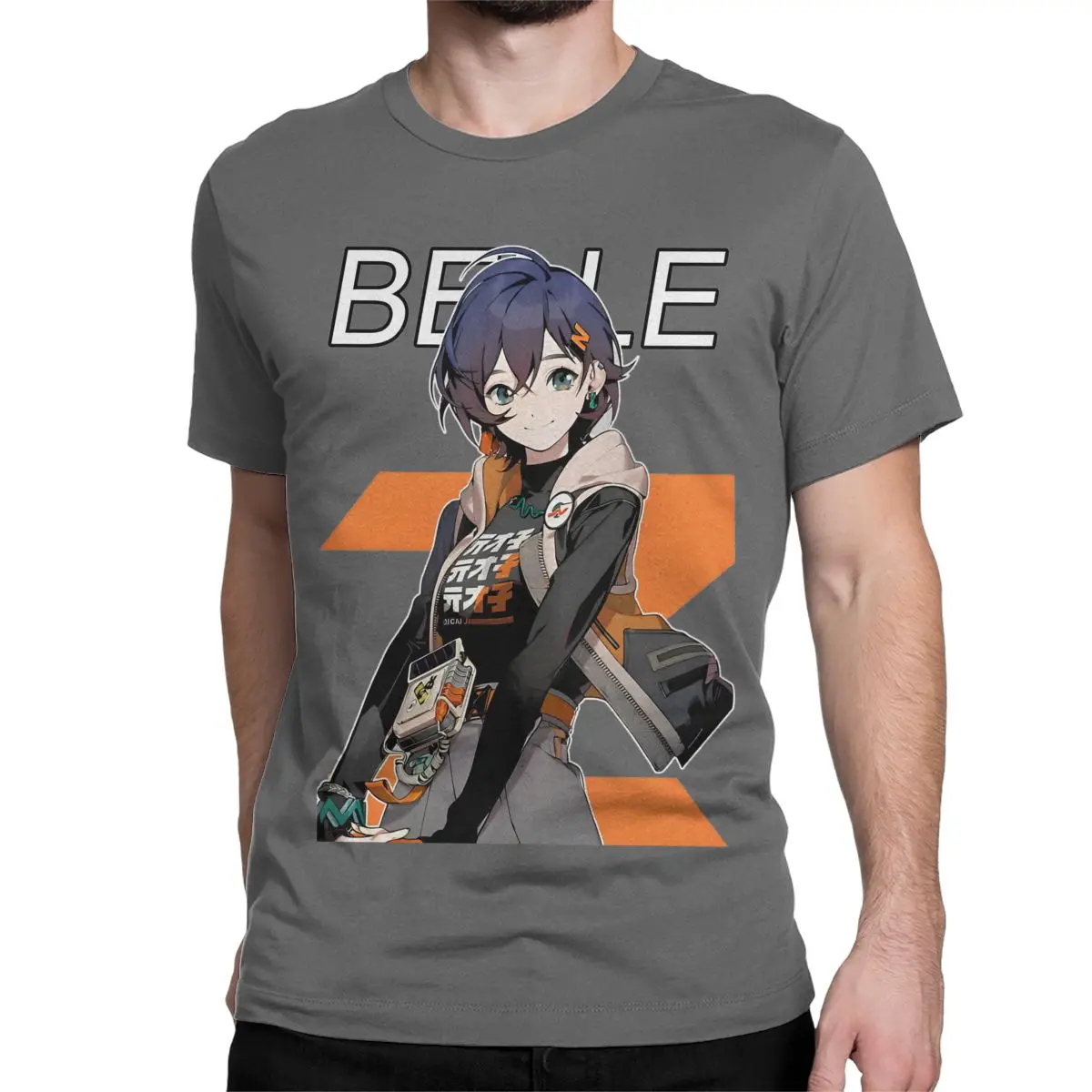 thumbnail image 1 of Camiseta Belle Zenless Z Zero Fan ZZZ para hombre y mujer, camisetas creativas de manga corta con cuello redondo, de algodón, talla grande, 1 of 7