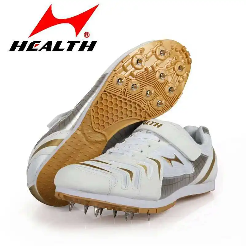 Men Women Track Field Training Shoes LightWeight Long Jump Sprint Spikes Size 36-45