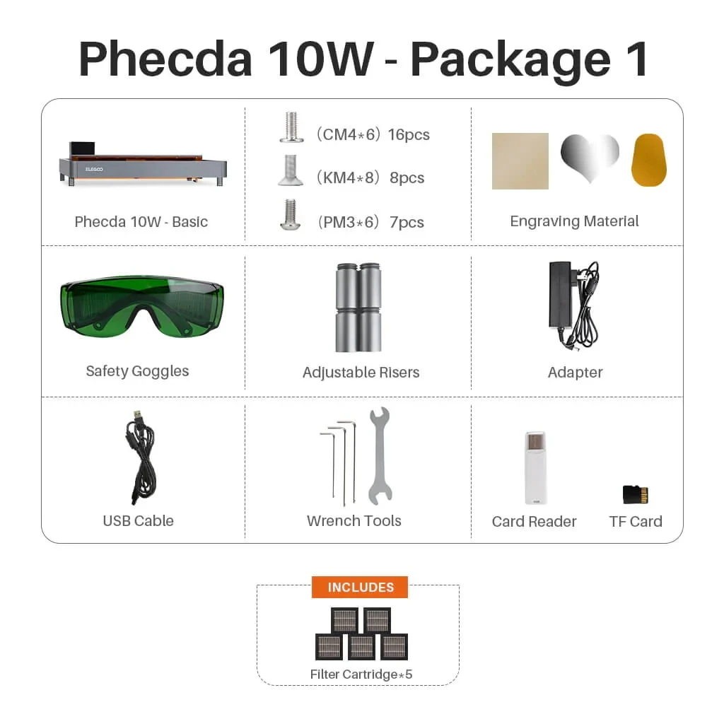 お値下げ可能】EO レーザー彫刻・切断機 Phecda 10W お値下げ可能】EO レーザー彫刻・切断機 Phecda 10W