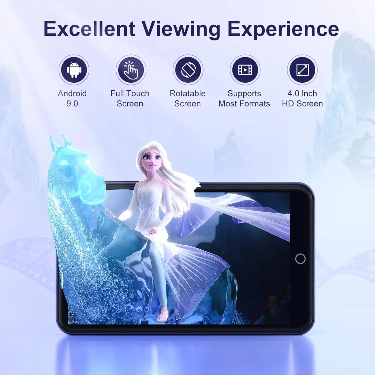 80GB(64GB+16GB) MP3プレーヤー Android 9.0、Bluetoothおよび
