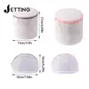 Printed Bra Laundry Bags Thicken Sandwich Fabric Bra Cylinder Storage Bag Silicone Gasket Fixed Bra Protection Washing Bag New 6
