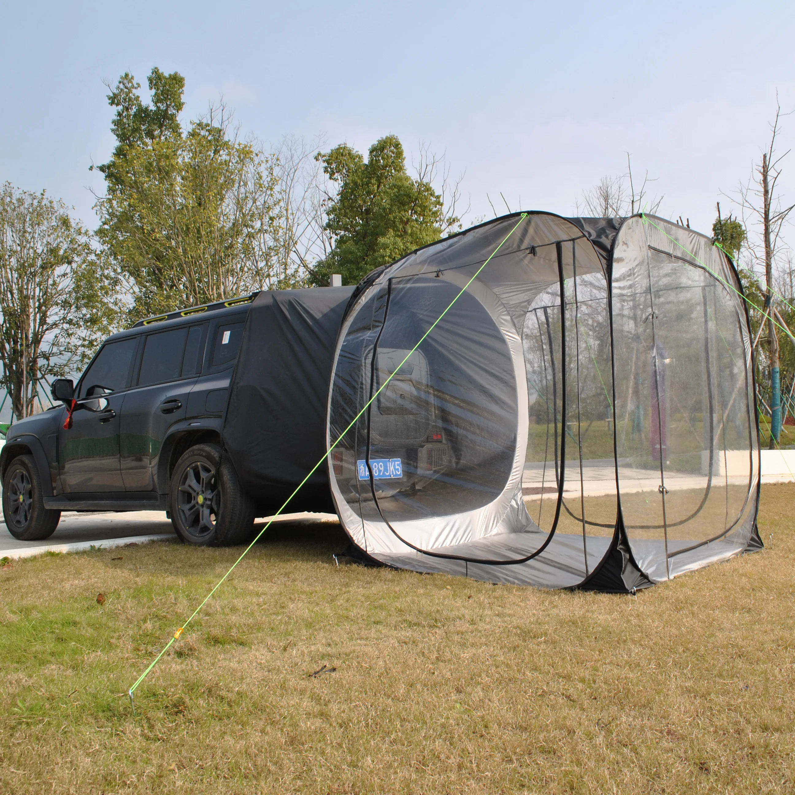 Automatic Pop Up Tent Trailer Waterproof Automatic Car Tent, Car