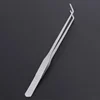 Long 48cm Stainless Steel Curved Aquarium Tweezers Aquarium Plants Tweezer Straight Fish Tank Cleaner Aquarium Accessories 4
