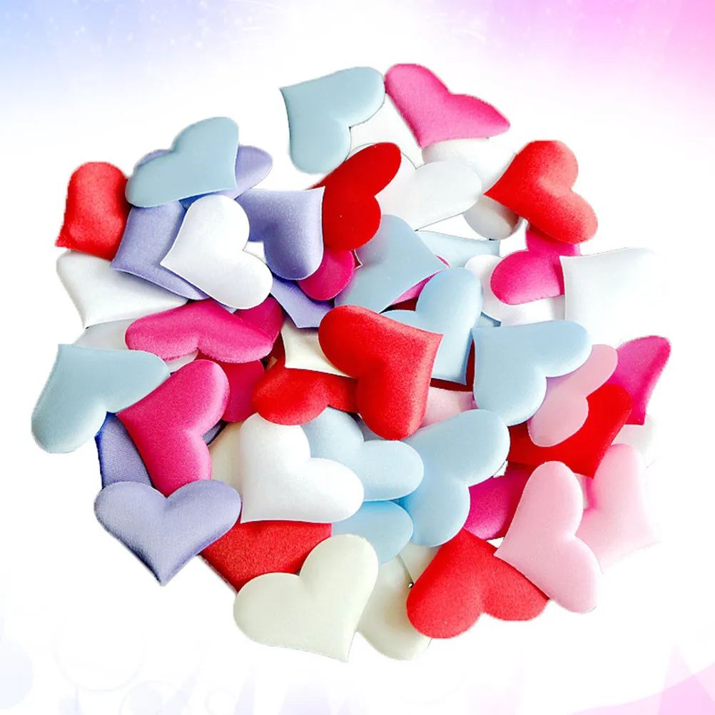 200Pcs 하트 장미 꽃잎 프리미엄 품질 로맨틱 웨딩 침대 꽃 던지기 파티 장식 하트 카펫