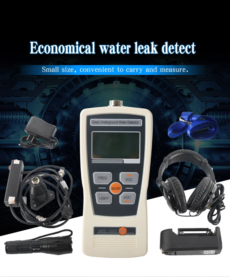 Home Use Wall and Ground Leakage Detection Outdoor Underground Water Pipeline Le