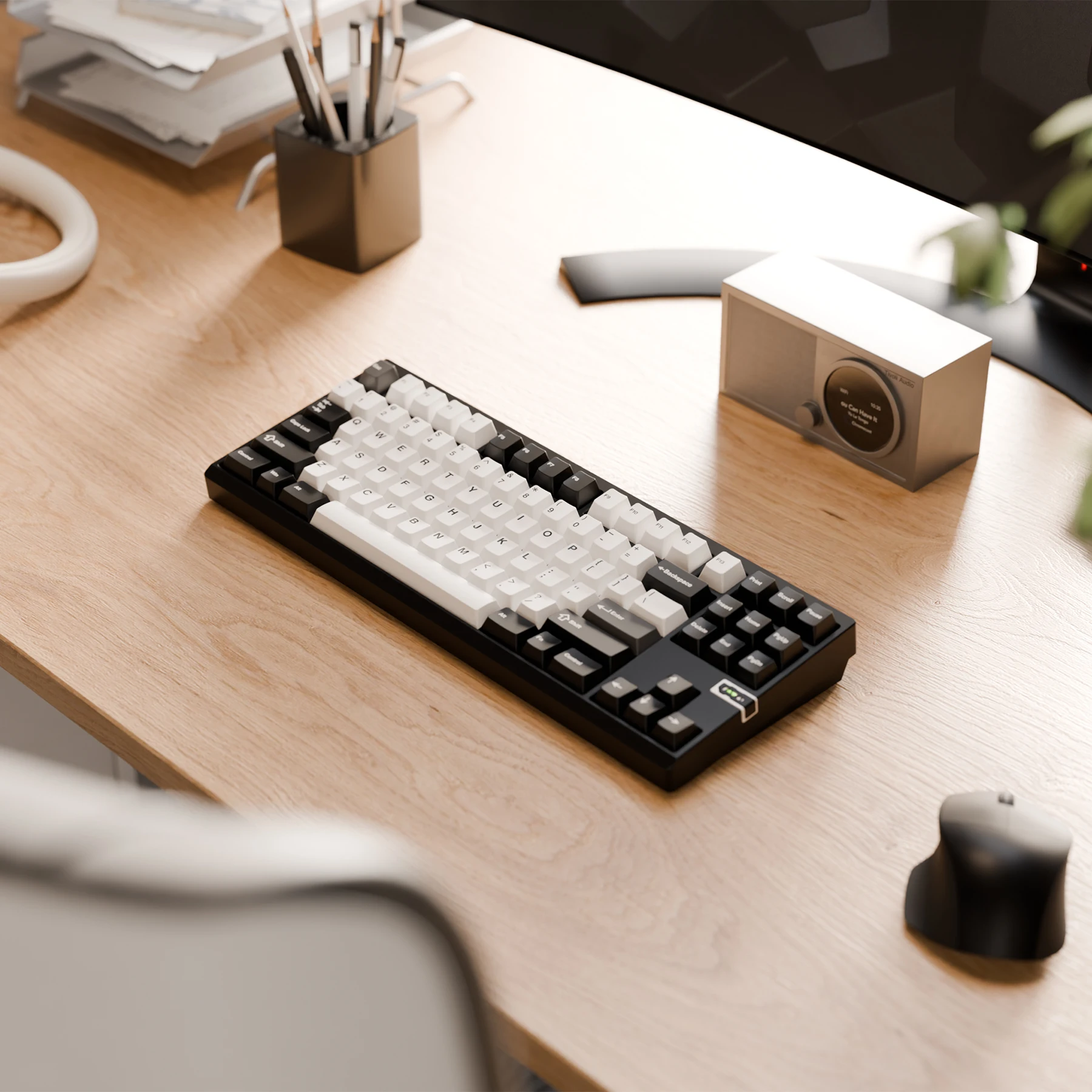 Tastiera Chilkey ND TKL con layout 80% Tastiera da gioco meccanica