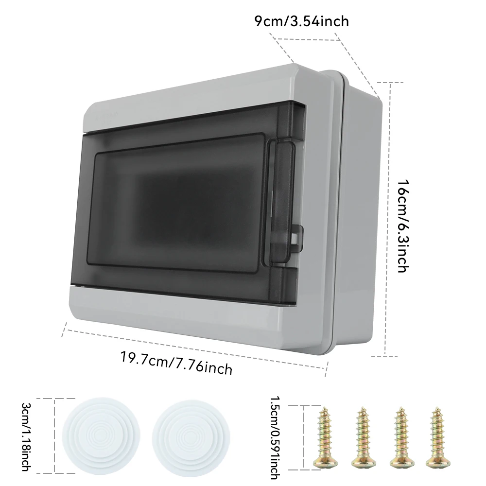 Boîte de jonction étanche IP65 2/6/8 voies - Coffret électrique extérieur