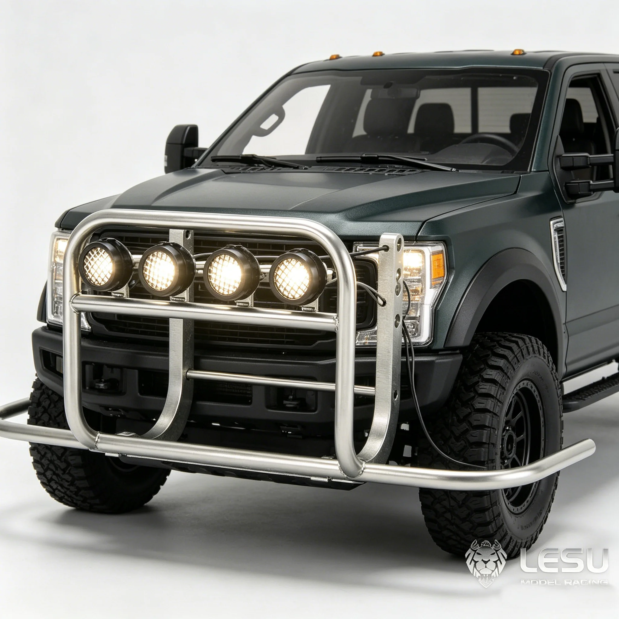 RC 1/14 LESU LKW LED-Scheinwerfer für Tamiya Hydraulikbagger Lader Muldenkipper für SCANIA MAN VOLVO Anhänger Kipper DIY-Teile
