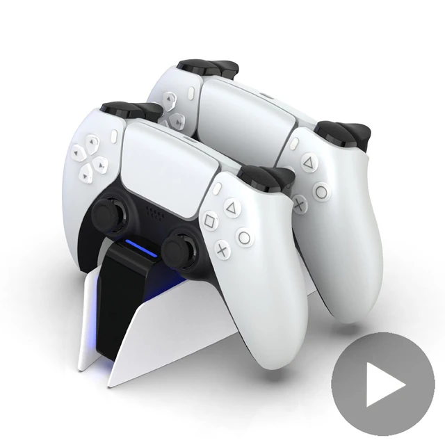 Cargador Doble Control Ps5 Dualsense Mando Para Play 5