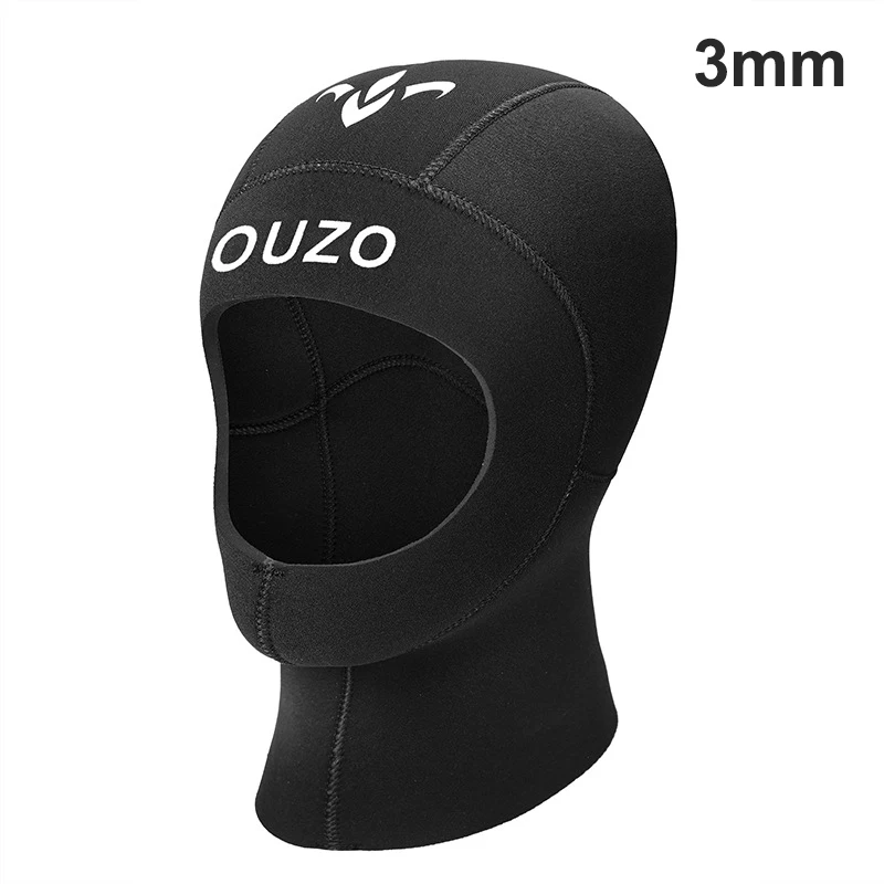 Diving Hood - Neoprene Wetsuit Dive Hood 3MM for Men Women Dive Cap Surfing Thermal Hood/Gloves/Socks for Water Sports