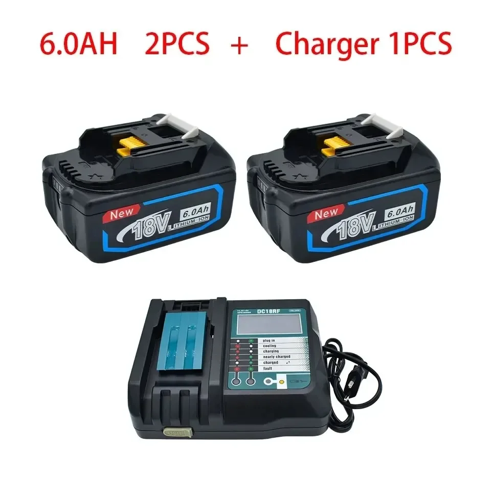 

Original 18V 6000/8000mah Battery 18650 Lithium-ion Cell Suitable ForMakita Electric Tool BL1830 BL1850 BL1860 Fast Delivery