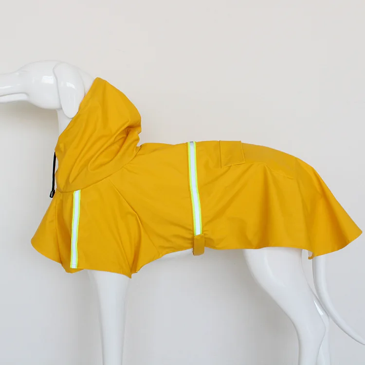 thumbnail image 1 of Chubasqueros reflectantes para perros pequeños y grandes, chaqueta impermeable, ropa transpirable de moda para exteriores, tallas S a 5XL, 1 of 5