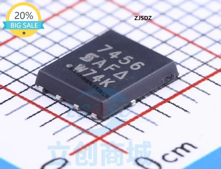 

1 PCS/LOTE SI7456DP-T1-GE3 SI7456DP-T1 SI7456DP SI7456 7456 PowerPAK SO-8 100% New and original