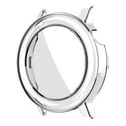 Enhanced Product Title: Premium Tempered Glass Full - Cover Protective Watch Case with Bumper Frame for CMF Watch Pro 2 (Clear)