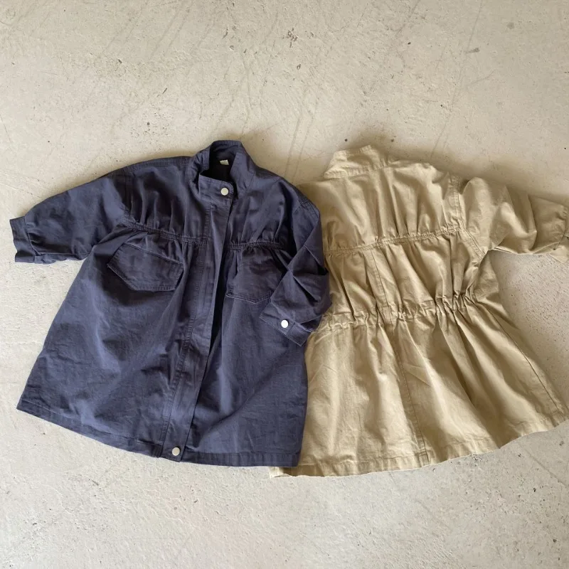 

Children's Jackets in Long Boys Fall Girls Windbreaker 2023 New Spring Fall Baby Tops Toddler Jacket Boy Kids Jackets for Girls