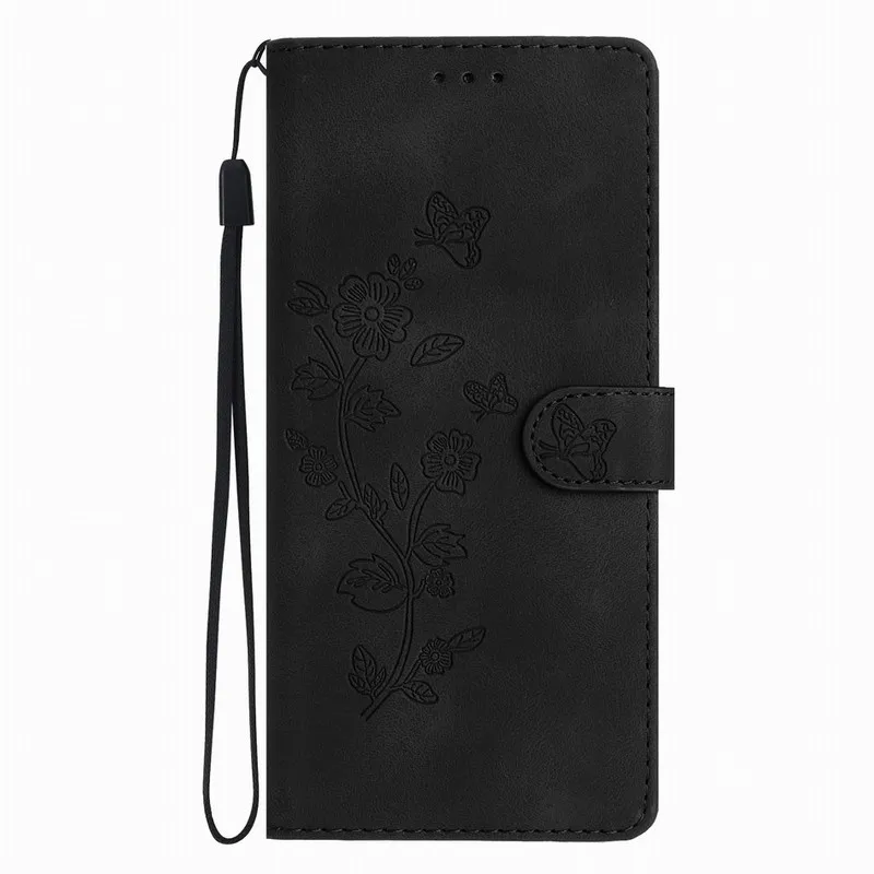 Leather Book Case with Cash Wallet and Holster Cover