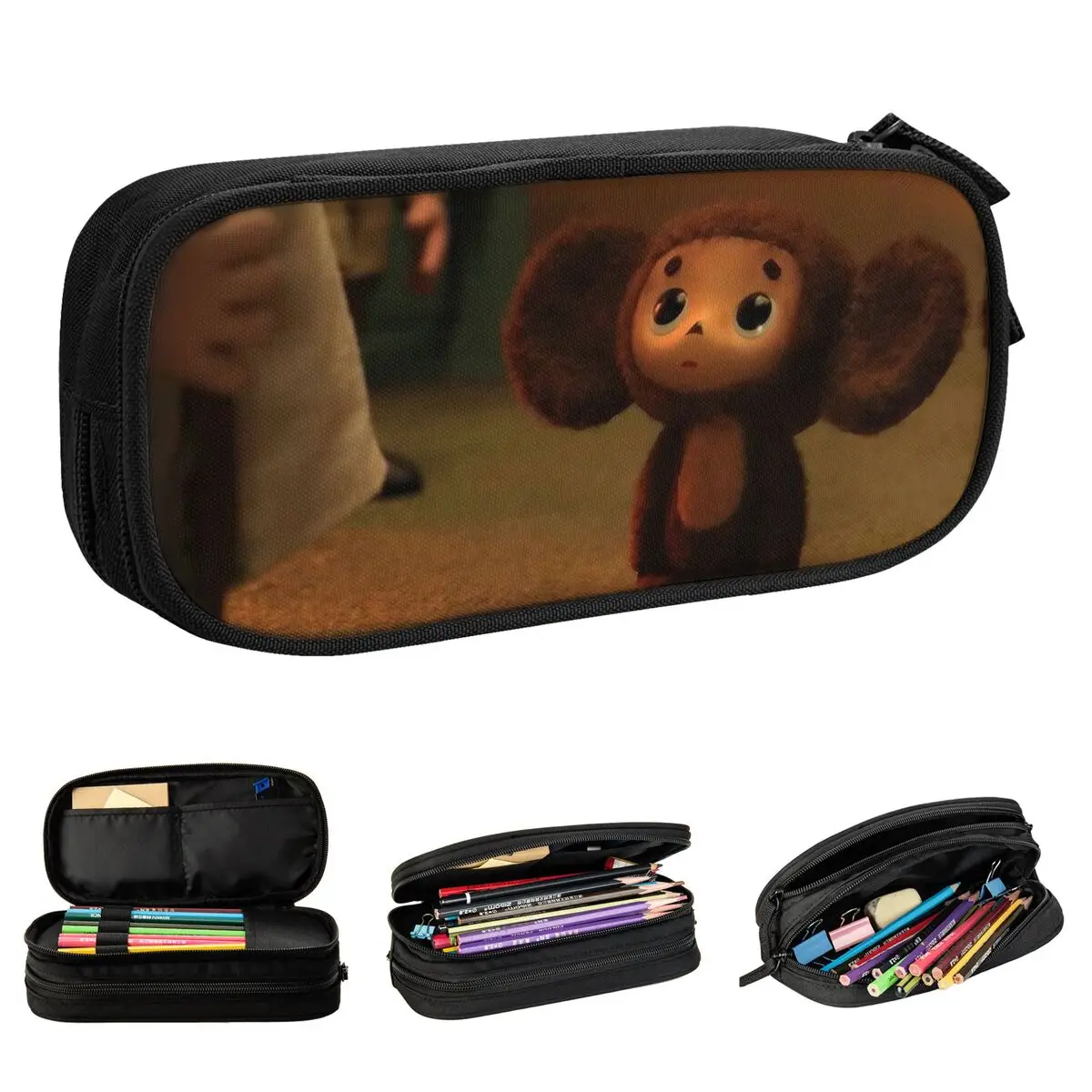 

Симпатичные советские Россия мультфильмы СССР, Пеналы, футляры для ручек, большой футляр для хранения для девочек и мальчиков, школьная сумка для студентов