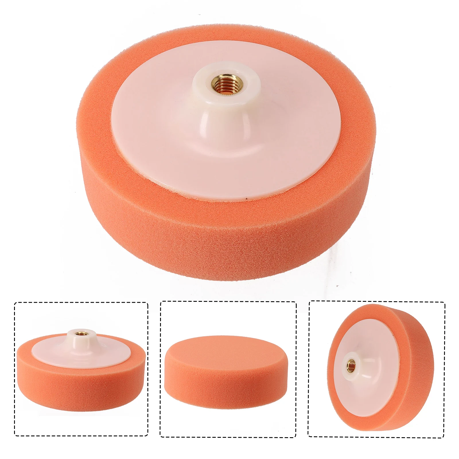 Car Polishing Sponge Polishing Foam Head Pad M14 Backing Plate Universal for car polishing pad,car polish pad,car polishing sponge,polishing sponge set 6 Inch 150mm