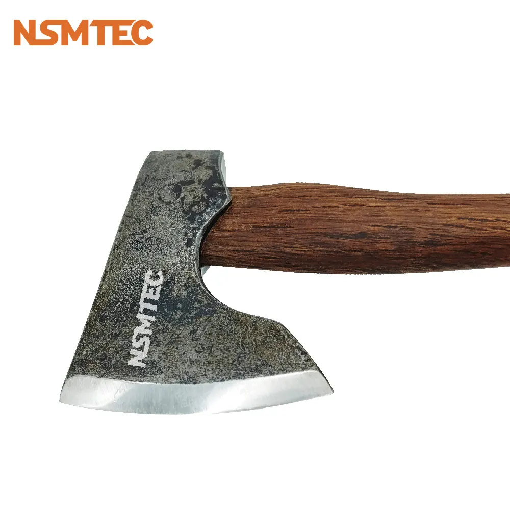 Outdoor Camping Wildlife Hatchet Multi-Purpose Chopping Wooden Handle Forest Splitting Axe For Cutting