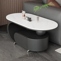 Table basse De beauté à la mode Tables basses nordiques modernes peu encombrantes meubles De maison européens portables Mesa De Centro Sala 1