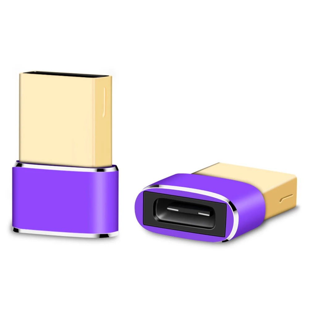 1/2/3PCS Metal USB Male To Type C Female OTG Adapter For Nexus 5x 6p Oneplus 3 2 Macbook