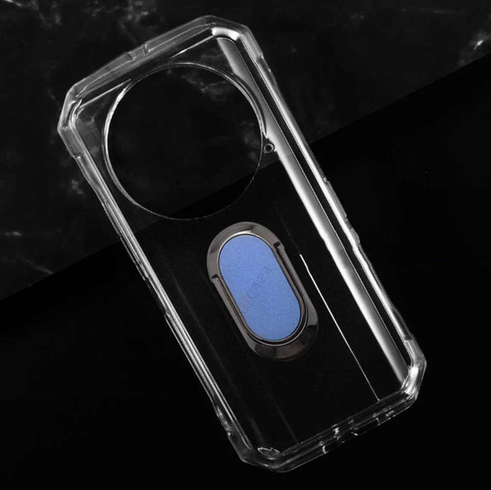 Enhanced Back Ring Holder Phone Cover - TPU Soft Silicone Case for 6.58 Devices (2023 Edition)