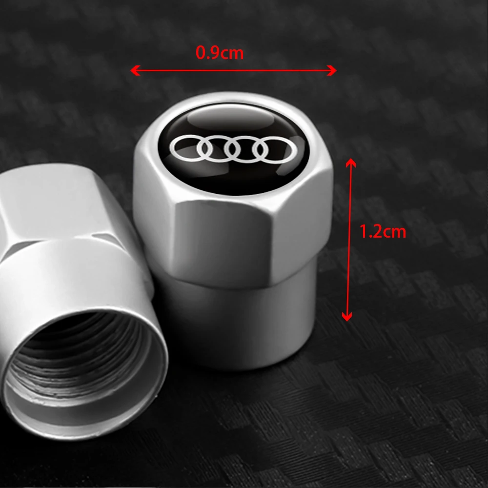 Premium Car Wheel Tire Valve Stem Caps - Stylish Exterior Accessories