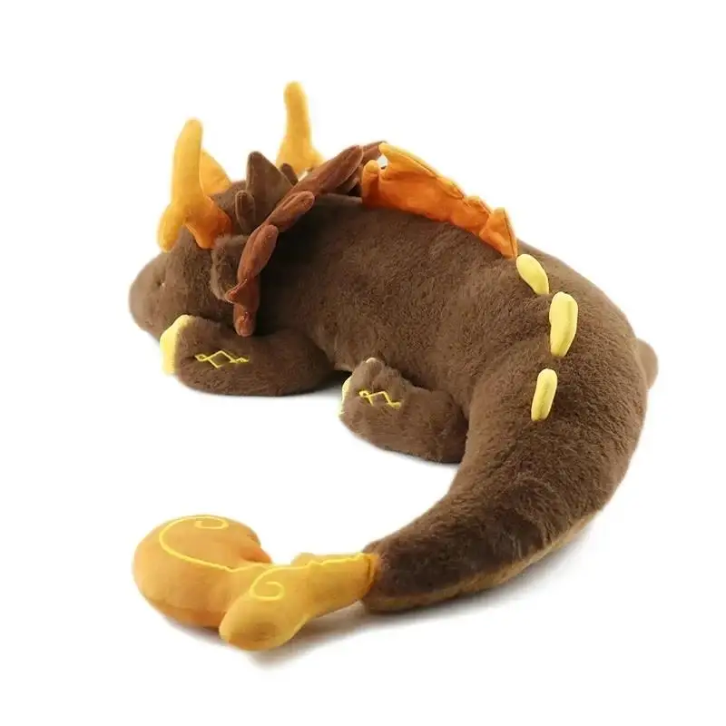 Plush Doll Genshin Impact Zhong Li Morax Dragon Soft Stuffed Plushie Pillow Home Decor