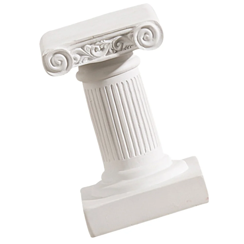 

Roman Pillar Candle Holder Greek Columns Roman Pillar Statue Mini Resin Classic Greek Statues Candlestick Candelabra