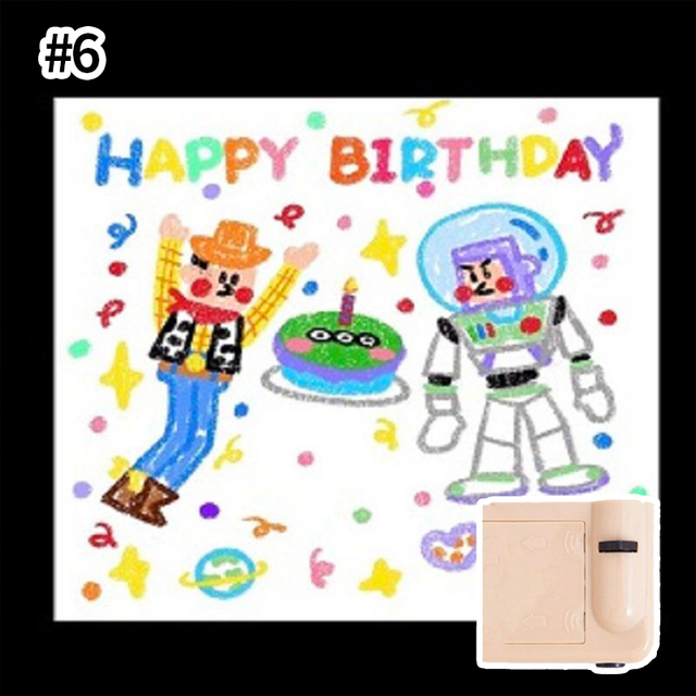 Projection Lamp Ins Night Light Party Atmosphere Lights Decor Popular Photo Props Creative Birthday Gifts