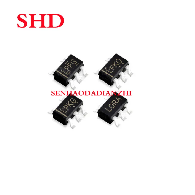 

10pcs/lot LP2985-10DBVR LP2985-18DBVR LP2985-33DBVR LP2985-50DBVR SOT23-5 silk screen LPKG LRDG LR1G LRTG voltage regulator