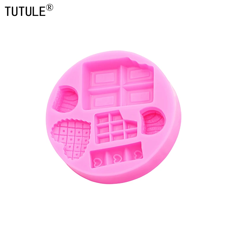 DIY Cartoon Eiscreme Süßigkeiten Kuchen Silikonform Handgemachte Schokolade Kreative Kuchen Dessert Dekoration Backzubehör Form – Detail 5