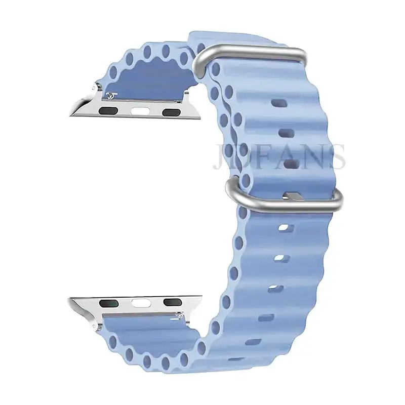 ตัวเลือกสินค้า เข็มขัดแท้ Apple Watch Ultra ยืดหยุ่น 49/44/45/41/40/38 มม.