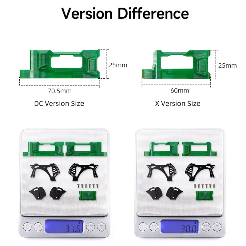 Kit de mise à niveau GEPRC MARK5 pour O4 Pro - DC & Flat X