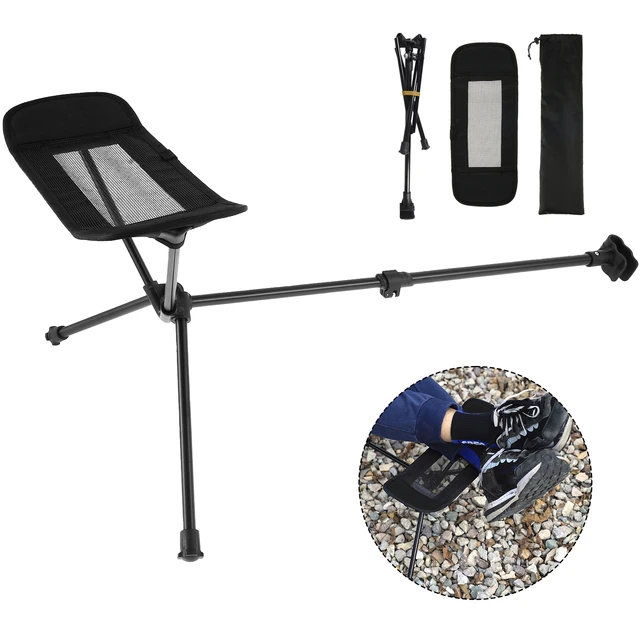 Camping Chair Foot Rest Portable Folding Leg Camping Footrest Heavy Duty  Attachable Camp Footrest Retractable Camping Footrest - AliExpress