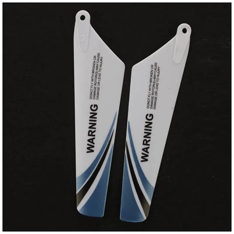ABWE 4pcs spare blades for helicopter rotor rc S107 Blue 3